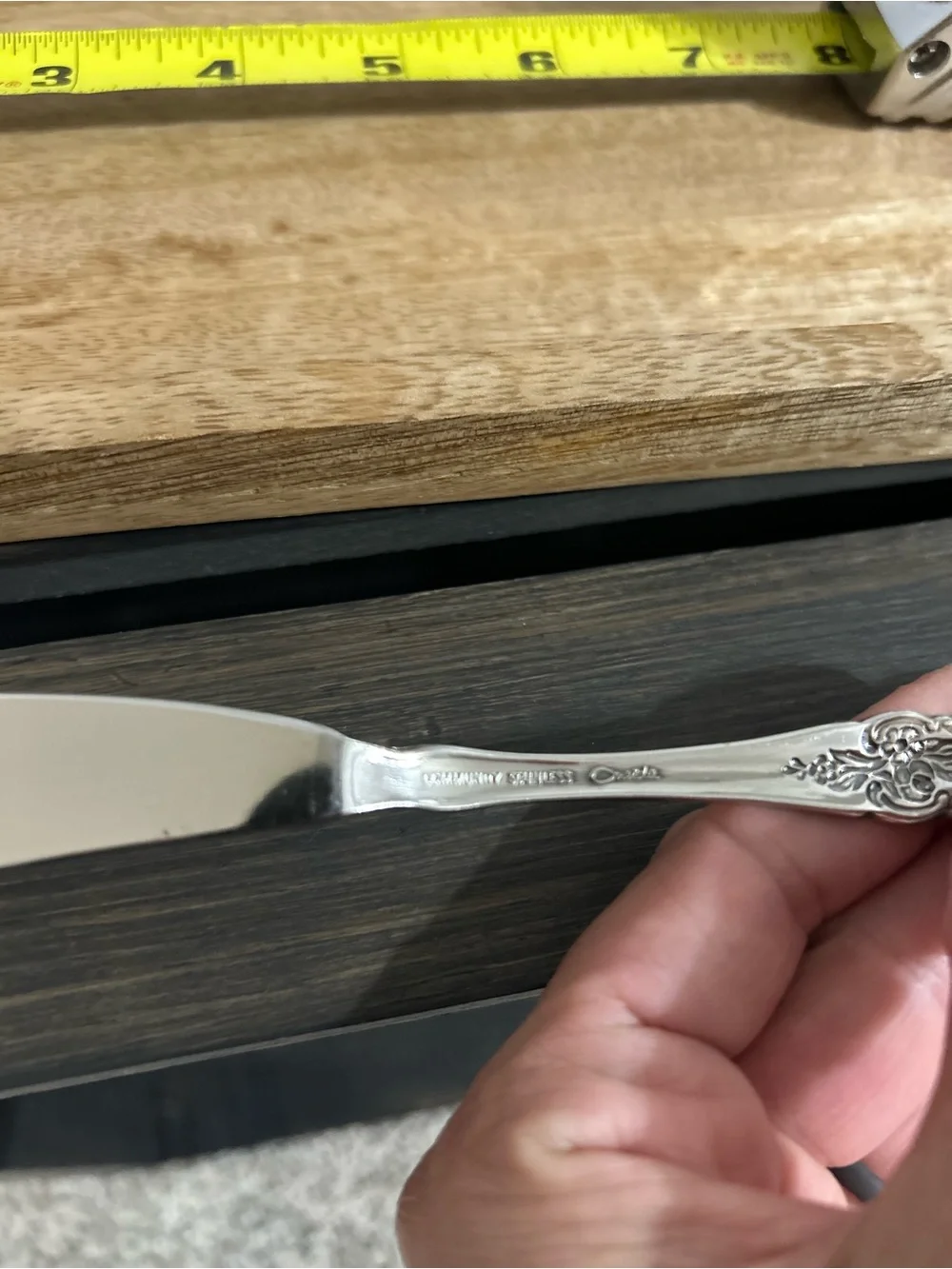 Community Stainless Oneida Louisiana Butter Knife/Spreader EUC